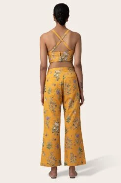 November Noon Herb Mustard Bustier Top -Deals Haute Togs Store 25nn32 3