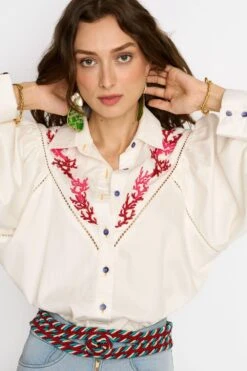 Rara Avis Washed Blue Flared Denim Pants -Deals Haute Togs Store 25ra86 3