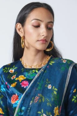 Nadiya Paar Trellis Blouse -Deals Haute Togs Store 2623np18 4