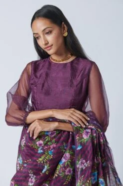 Nadiya Paar Purple Mist Blouse
