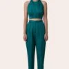 November Noon Bougainvillea Teal Trousers -Deals Haute Togs Store 271nn9 1