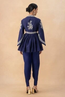 Jayanti Reddy Purple Zardosi Embellished Top -Deals Haute Togs Store 28823jrs4 5