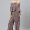 SVA Geometric Printed Cape Style Jumpsuit -Deals Haute Togs Store 29523sva1 1