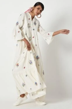 Payal Pratap Giardini Embroidered Dress -Deals Haute Togs Store 29623ppg2 3