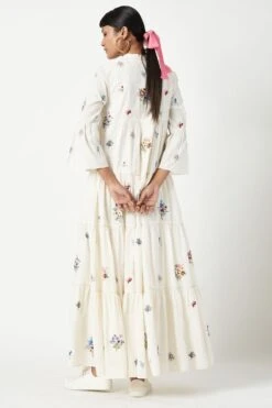 Payal Pratap Giardini Embroidered Dress -Deals Haute Togs Store 29623ppg2 5