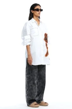 Kanika Goyal Label Heather Hand Embellished Shirt 8 Kanika Goyal Label Heather Hand Embellished Shirt -Deals Haute Togs Store 29823kgl10 3