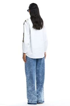 Kanika Goyal Label Ayla Embellished Wrap Shirt -Deals Haute Togs Store 29823kgl7 4