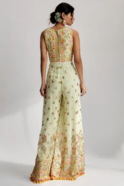 Gopi Vaid Rihanna Sequin Embellished Jumpsuit -Deals Haute Togs Store 298gv7 3