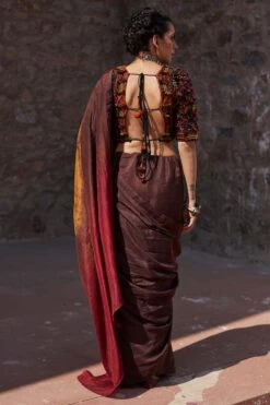 Medha Hand Embroidered Backless Blouse -Deals Haute Togs Store 303288 3