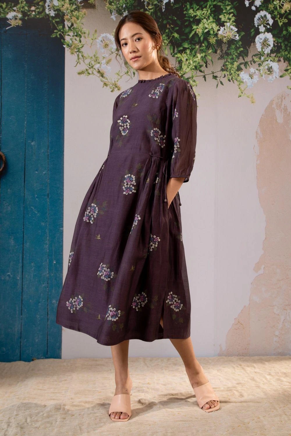 Arcvsh By Pallavi Singh Lavender Dahlia Dress 4 Arcvsh By Pallavi Singh Lavender Dahlia Dress - Image 2