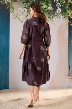 Arcvsh By Pallavi Singh Lavender Dahlia Dress 11 Arcvsh By Pallavi Singh Lavender Dahlia Dress -Deals Haute Togs Store 30823ah11 5