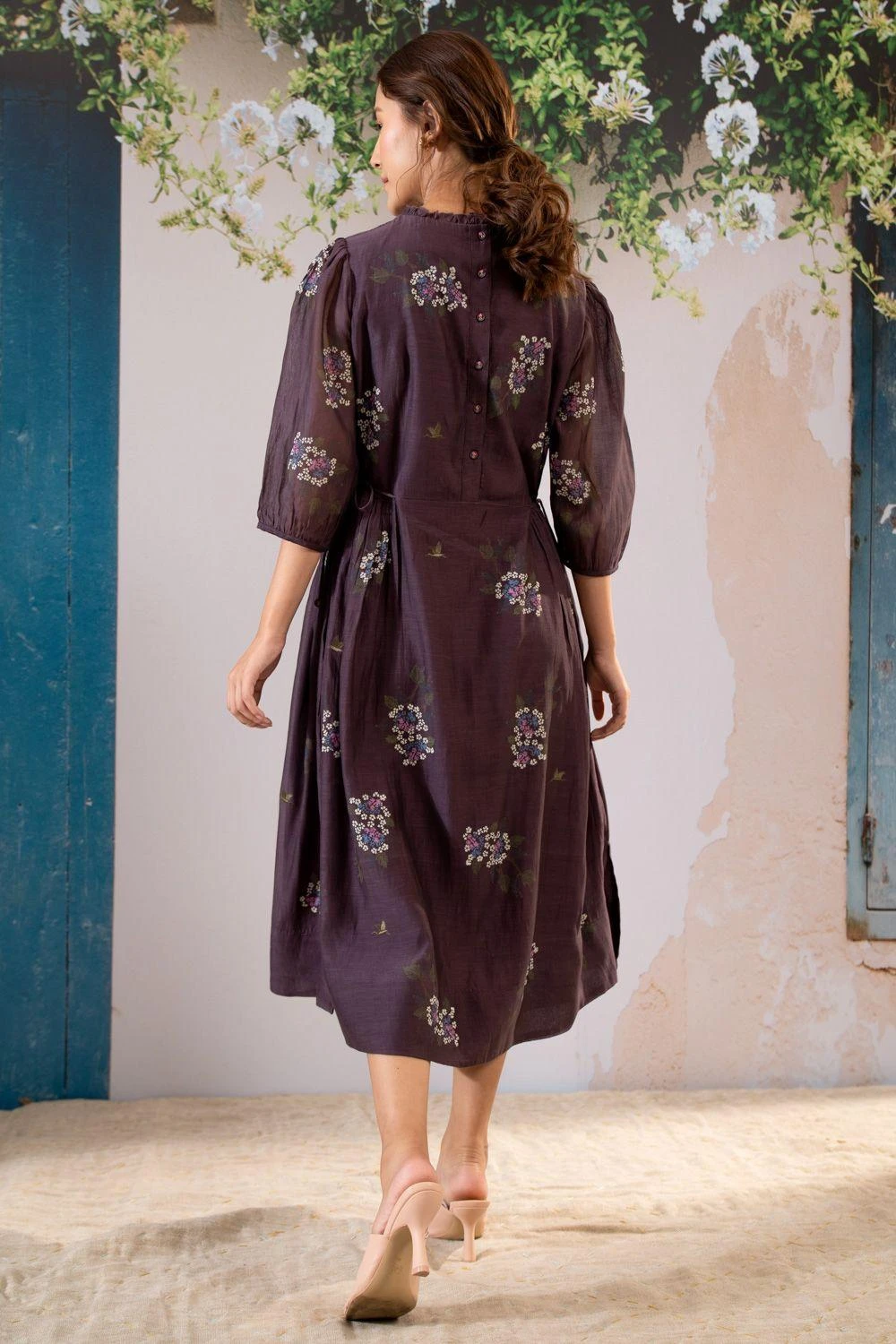 Arcvsh By Pallavi Singh Lavender Dahlia Dress 7 Arcvsh By Pallavi Singh Lavender Dahlia Dress - Image 5