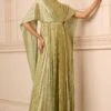 Tarun Tahiliani Sage Green Crystal Embellished Jumpsuit -Deals Haute Togs Store 31323tt12 1