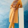 Chandrima Yellow Chanderi Pants