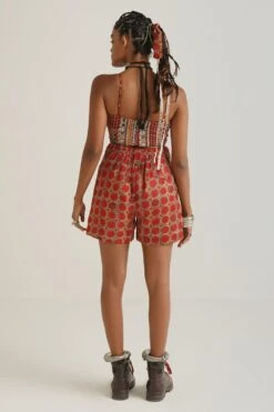 Aseem Kapoor Printed Relaxed Fit Shorts -Deals Haute Togs Store 395579 3 1