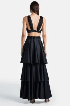 431-88 By Shweta Kapur Black Embroidered Blouse -Deals Haute Togs Store 40843106 3