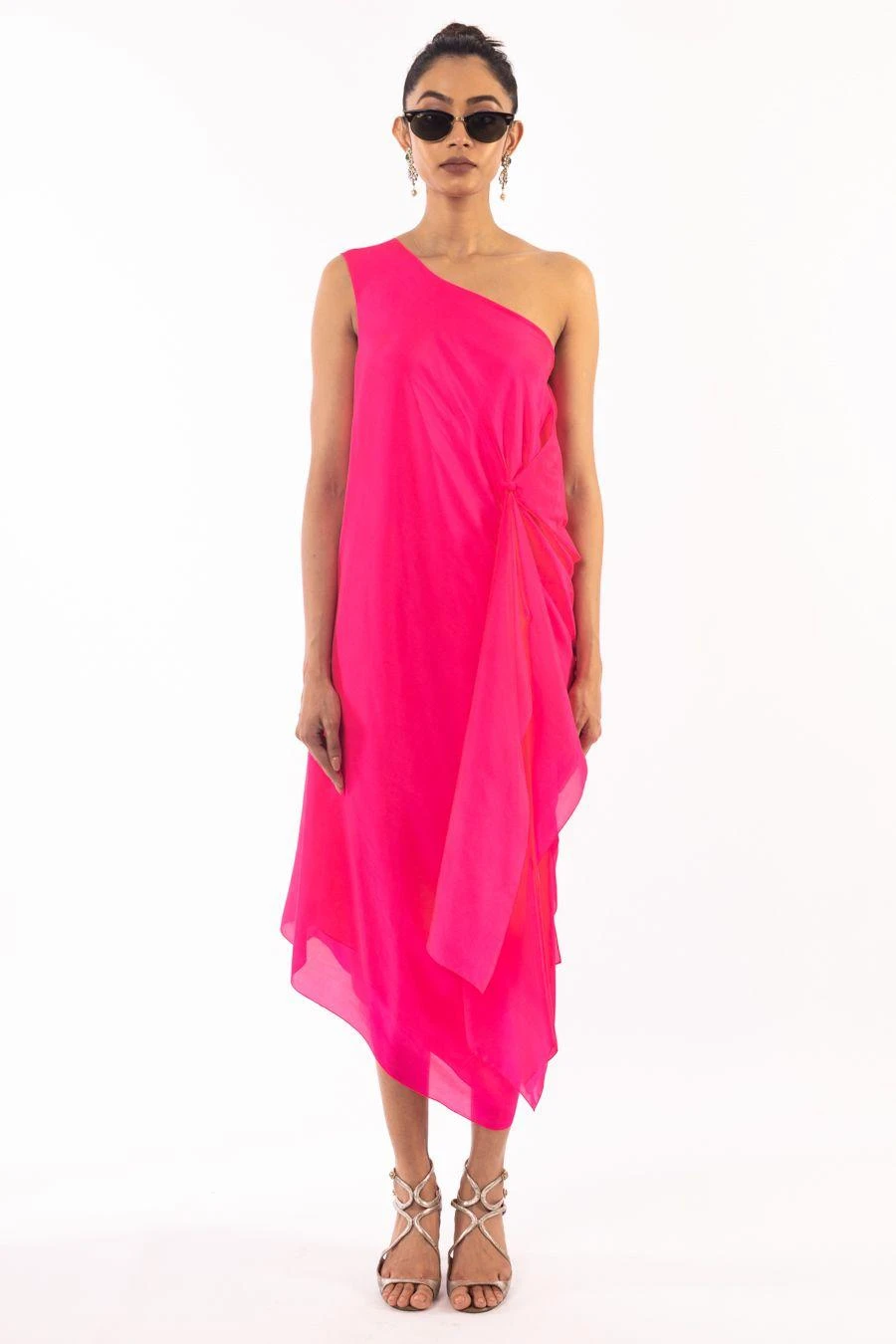 REIK Pink Mimosa Dress With A Moulin Shirt 7 REIK Pink Mimosa Dress With A Moulin Shirt - Image 5