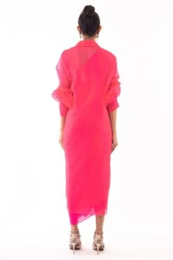 REIK Pink Mimosa Dress With A Moulin Shirt 13 REIK Pink Mimosa Dress With A Moulin Shirt -Deals Haute Togs Store 412rpf1 7