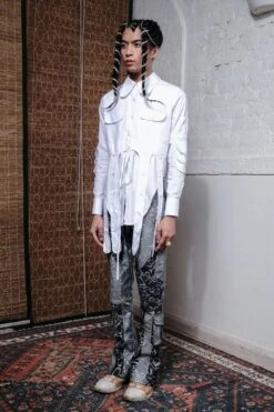 QUOD Rodeo Shirt In White -Deals Haute Togs Store 51123qu8 2