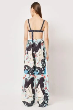 Two Point Two Green Abstract Printed Pants -Deals Haute Togs Store 5623ce13 7