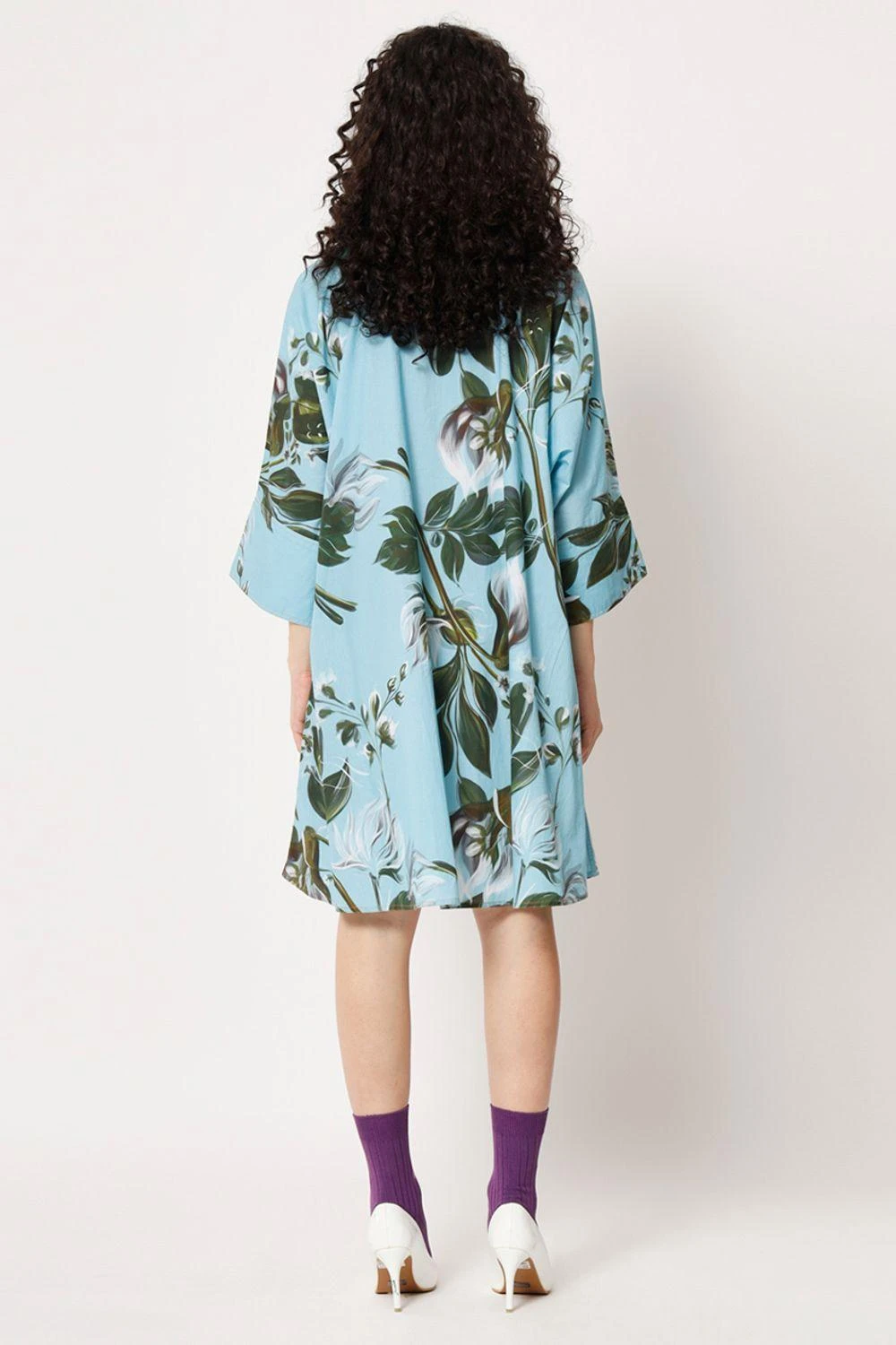 Two Point Two Blue Mamaro Kaftan Dress 9 Two Point Two Blue Mamaro Kaftan Dress - Image 7