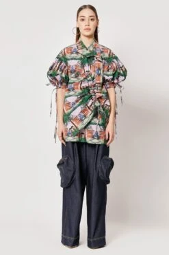 Two Point Two Purple Emiko Top