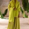 Deep Thee Lime Green Hand Embroidered Short Kurta Set -Deals Haute Togs Store 71023dt17 1