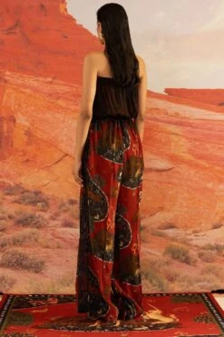 Shivan & Narresh Off Shoulder Ombre Jumpsuit -Deals Haute Togs Store 711sn15 4