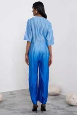 Corpora Studio Blue Ombre Boxy Jumpsuit -Deals Haute Togs Store 75cs14 3