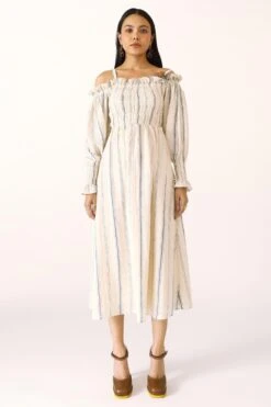 Moonray Field Handwoven Dress