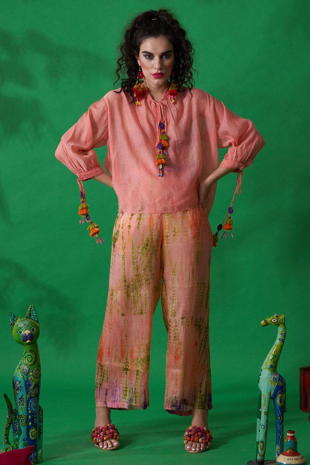 CAPISVIRLEO Peach Boho Crop Top 3 CAPISVIRLEO Peach Boho Crop Top