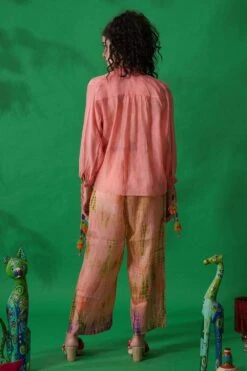 CAPISVIRLEO Peach Boho Crop Top 11 CAPISVIRLEO Peach Boho Crop Top -Deals Haute Togs Store 88cap38 5