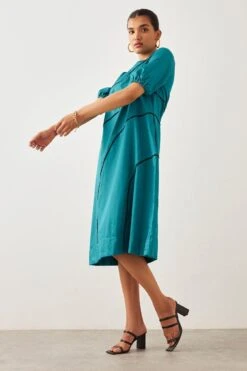 SNOB Teal Chelsea Dress -Deals Haute Togs Store 91sn23 4