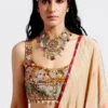 Aseem Kapoor Kalpa Raw Silk Blouse 2 Aseem Kapoor Kalpa Raw Silk Blouse -Deals Haute Togs Store aw21 ac bl 2 1 1