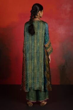 Sunira Designs Mirch Masala Green Pants -Deals Haute Togs Store aw2119a 4