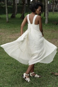 Baju Ivory Pintucked Lace Dress -Deals Haute Togs Store ba 2911baj14 5