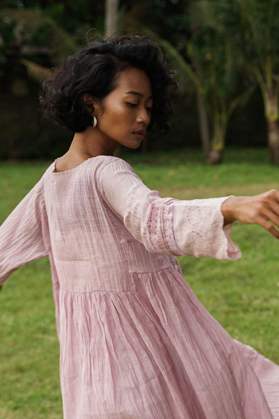 Baju Lilac Hollis Tunic 6 Baju Lilac Hollis Tunic - Image 4