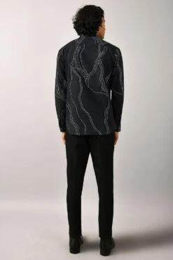 Countrymade Black Printed Shirt -Deals Haute Togs Store cm btc sh 15 5