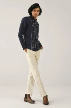 Countrymade Fuselage Navy Shirt -Deals Haute Togs Store cm ctd sh 08 3