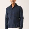 Dhruv Vaish Navy Blue Bomber Shirt 2 Dhruv Vaish Navy Blue Bomber Shirt -Deals Haute Togs Store d06c0091b 1