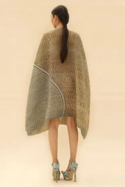 Abhishek Sharma Square Shaped Printed Dress -Deals Haute Togs Store hdr02dune 6