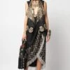 Heirloom By Rara Avis Embroidered Hamsa Gilet Jacket -Deals Haute Togs Store hl 202105 1