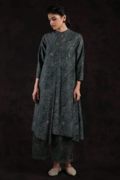 Printed Organza Pants