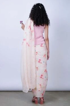 Nadiya Paar Pink Blouse With Bead Detail -Deals Haute Togs Store napa11 4