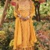 Punit Balana Mustard Strappy Kurta & Sharara Set With Dupatta -Deals Haute Togs Store pbwf 66a 1