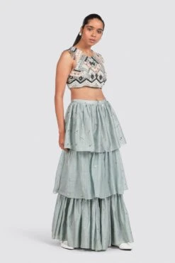 Payal Singhal Sharara Set With Choli -Deals Haute Togs Store ps fw690 2 1