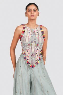 Payal Singhal Sharara And Choli Set -Deals Haute Togs Store ps fw719 4 1