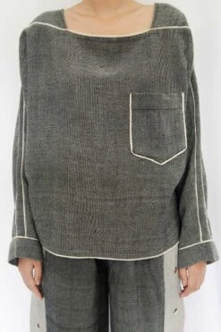 Rias Jaipur Charcoal Grey Full Sleeves Top -Deals Haute Togs Store rias mix 12 3