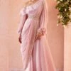 Ridhi Mehra Pink Ruffle Jumpsuit Set -Deals Haute Togs Store rmdl 13 1 1