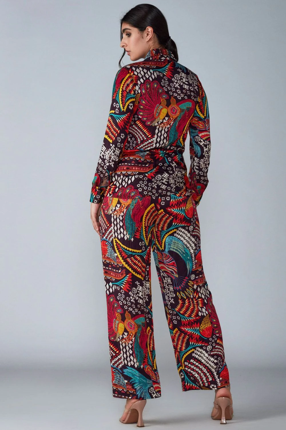 Saaksha & Kinni Abstract Avian Printed Shirt 4 Saaksha & Kinni Abstract Avian Printed Shirt - Image 2